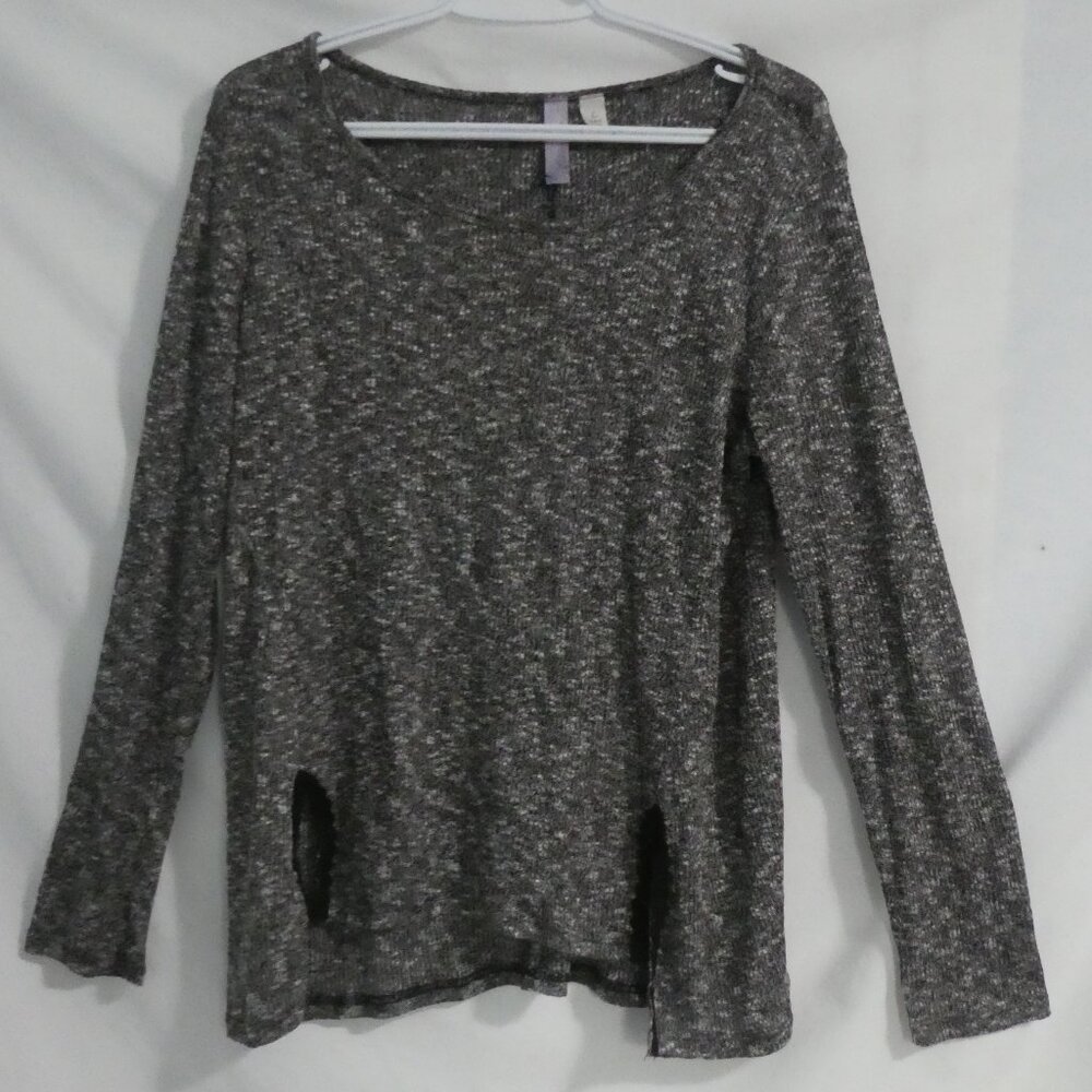 ALYA | large | Long Sleeve Pullover Scoop Neck LIghtweight Knit Sweater